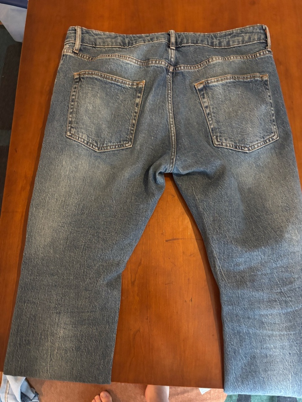 Topman Light Blue Relaxed Fit Jeans